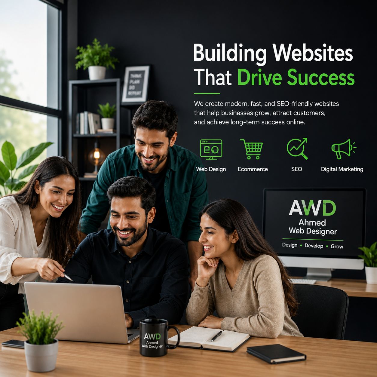 Professional Web Design Services by Ahmed Web Designer